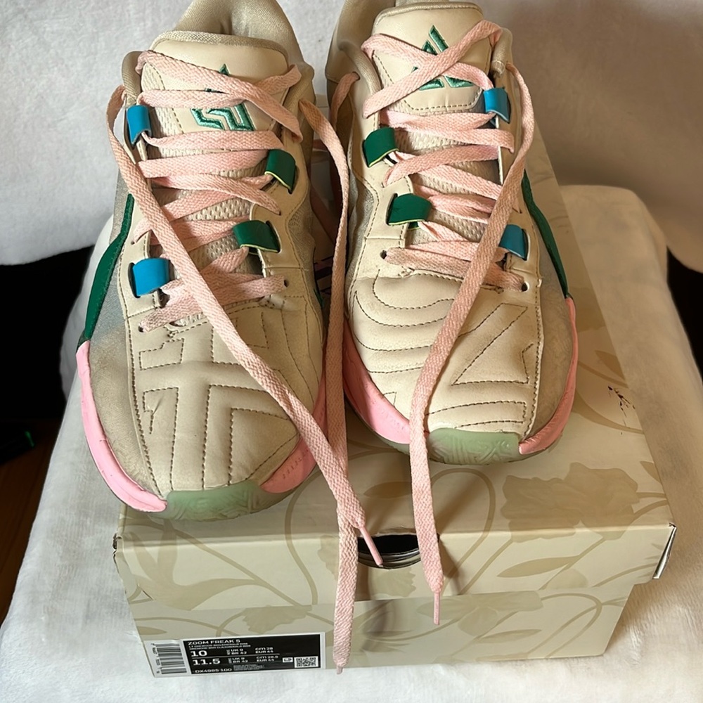 Nike Zoom Freak 5 basketball shoe